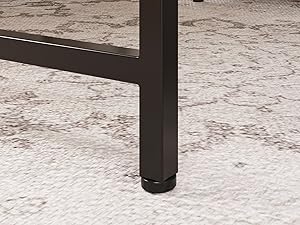 IRONCK 3-Piece Dining Table Set – Vintage Brown Kitchen Table with 2 Benches, Wine Rack & Glass Holder