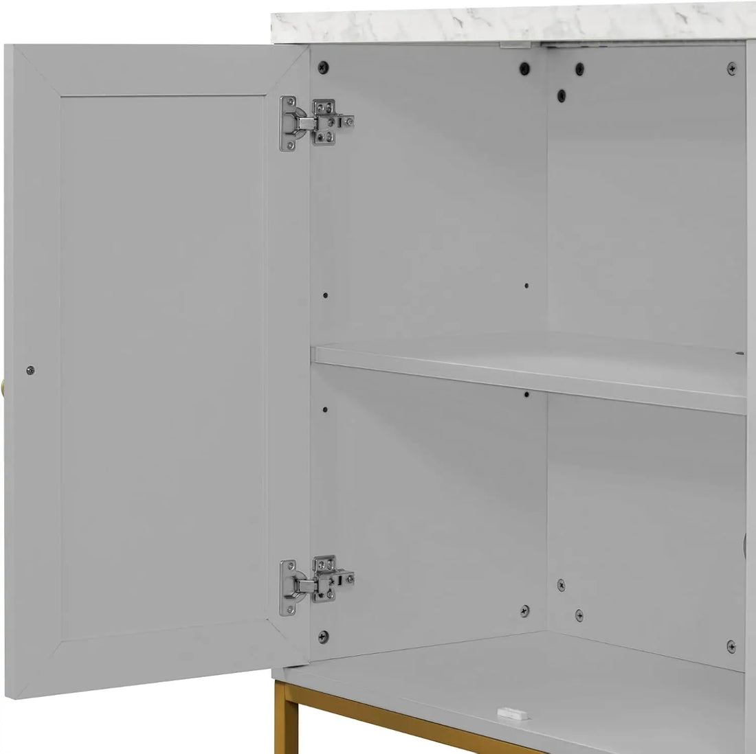 60" Modern Sideboard Buffet Accent Cabinet