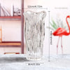 Modern Cylinder Glass Vase – Elegant Crystal Clear Flower Vase for Home & Event Decor