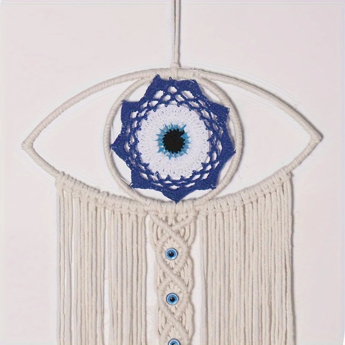 Bohemian Hand-Woven Evil Eye Series Tapestry – Nordic Style Wall Hanging Decor