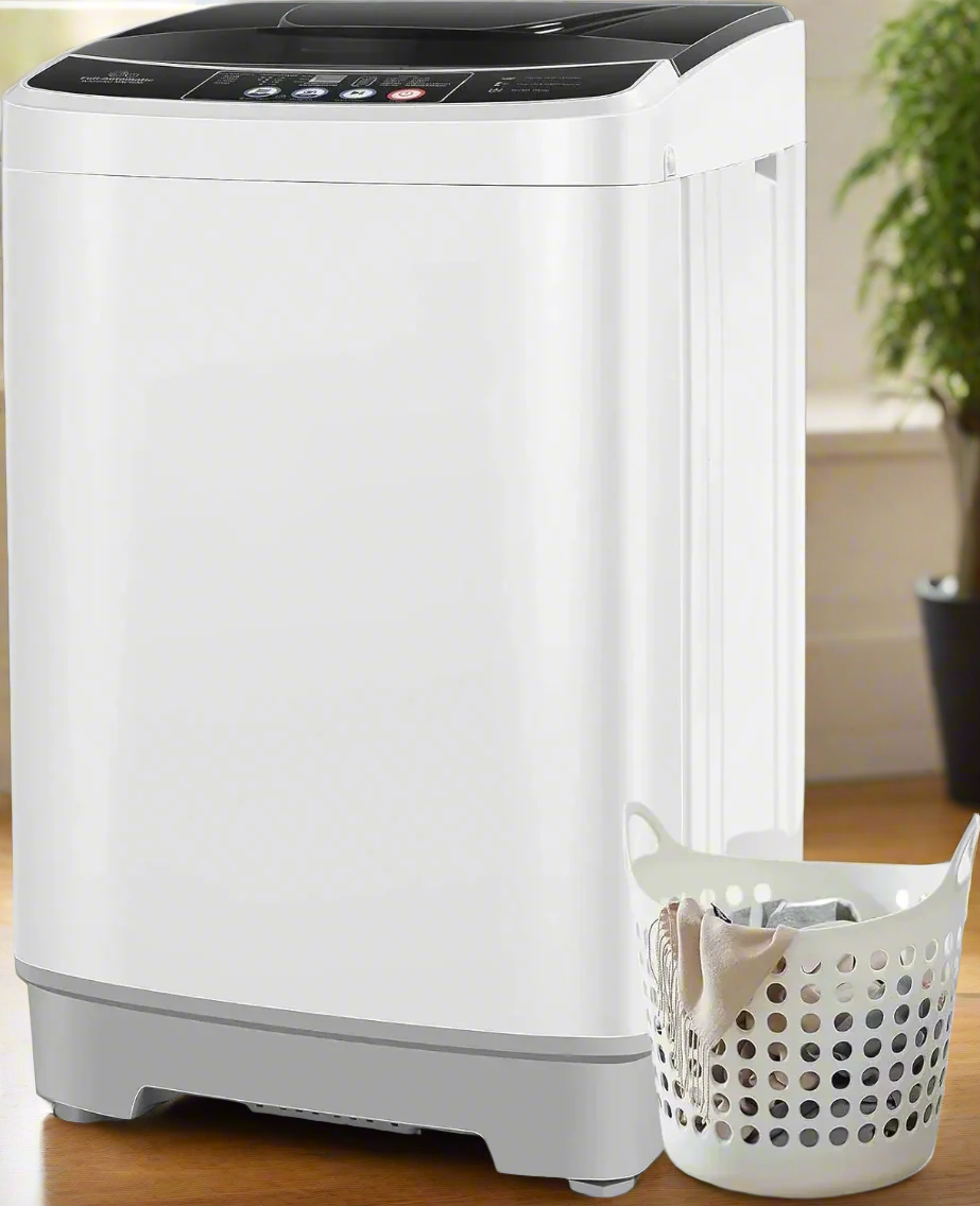 Portable Washing Machine 20Lbs Large Capacity 2.8 Cu.ft Laundry Machine with 10 Programs and 8 Water Levels Selections