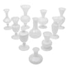 10pcs Decorative Glass Vase Set – Elegant Home and Event Decoration