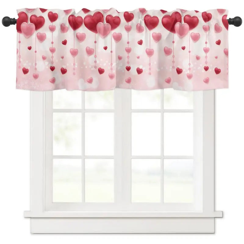 Romantic Short Cotton Linen Curtains – Versatile Small Curtains for Kitchen, Windows, and Cabinets