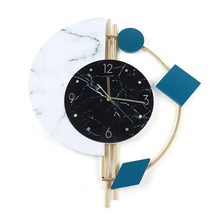 Nordic Silent Luxury Wall Clock – Creative Home Décor for Living Room and More