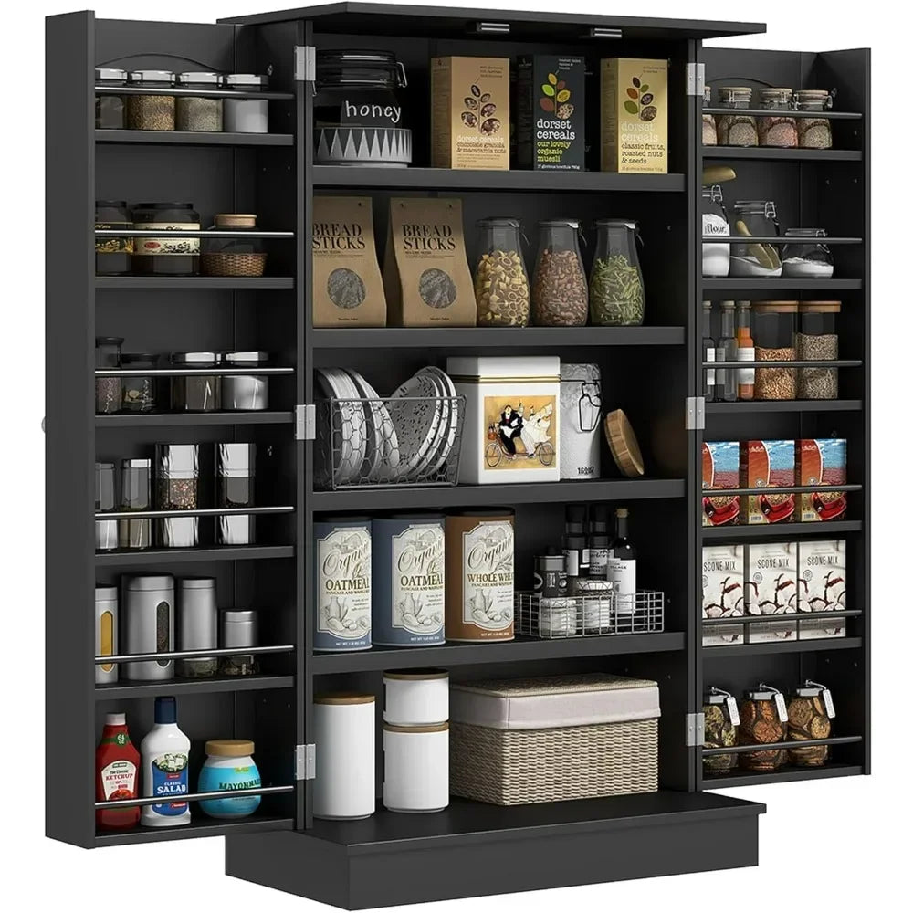 41" Freestanding Kitchen Pantry Cabinet