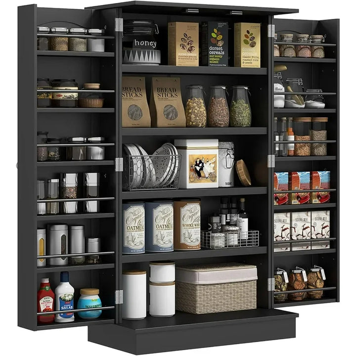 41" Freestanding Kitchen Pantry Cabinet