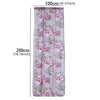 Peony Tulle Curtains – Floral Jacquard Sheer Voile for Kitchen, Door, Window, Living Room, Bedroom