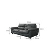 Italian Leather Sofa - Nordic Modern Light Luxury for Living Room