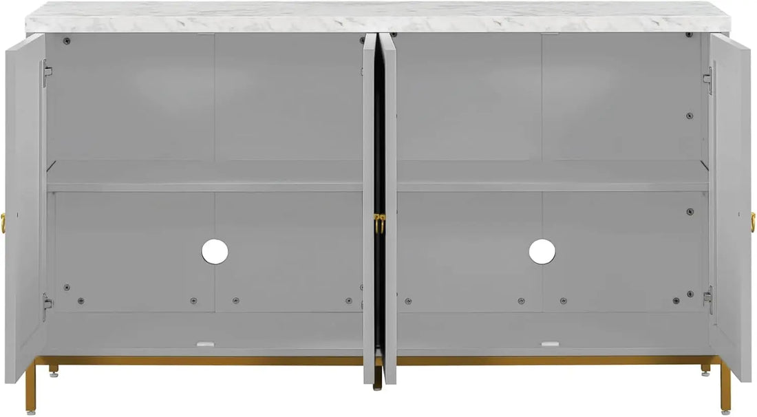 60" Modern Sideboard Buffet Accent Cabinet