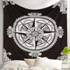 Polyester Mandala Print Tapestry – Wall Hanging, Carpet, Yoga Mat, or Beach Blanket