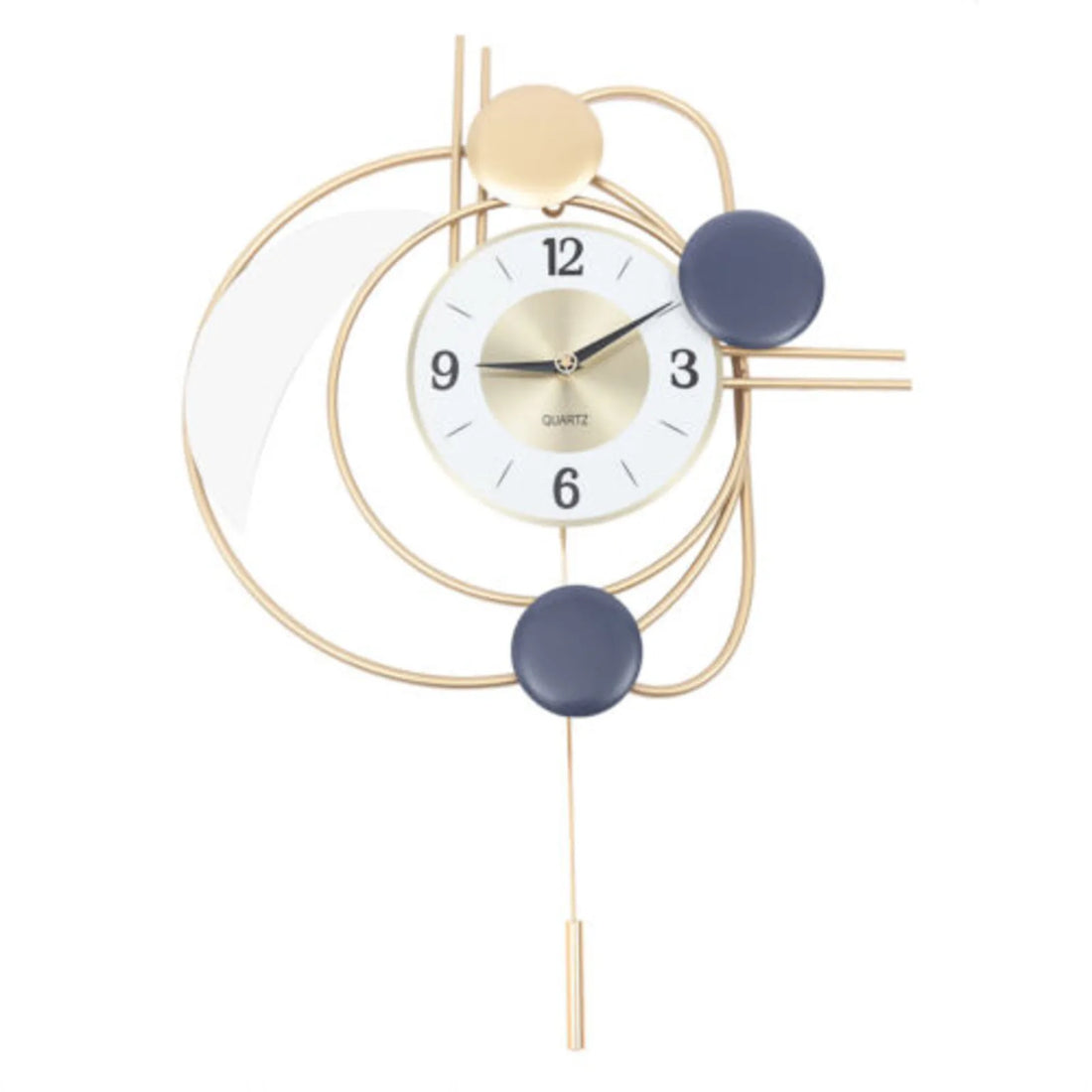 Creative 3D Modern Silent Wall Clock – Artful Home Decor for Living Room and Beyond