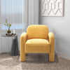 SEYNAR Mid-Century Modern Velvet Upholstered Accent Chair for Living Room