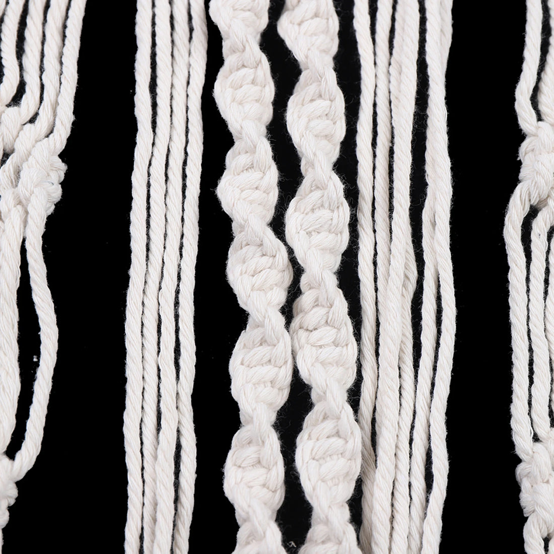 Macrame Door and Window Tapestry – Handwoven Cotton Rope Wall Hanging for Bohemian Home Décor