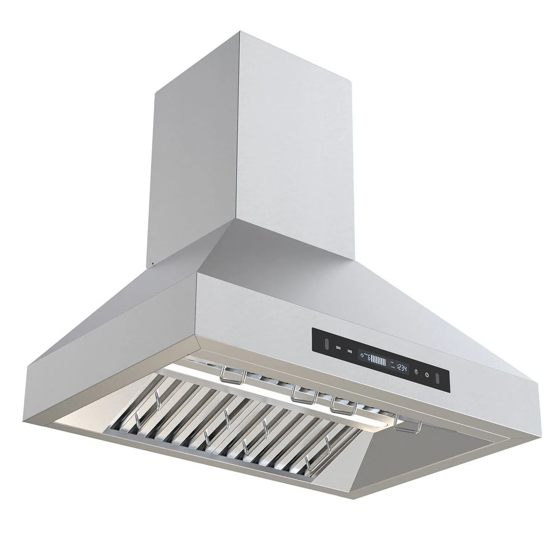 Tieasy 30-Inch Wall Mount Range Hood – 900 CFM Stainless Steel Kitchen Vent with Gesture & Touch Control (USGD2875)