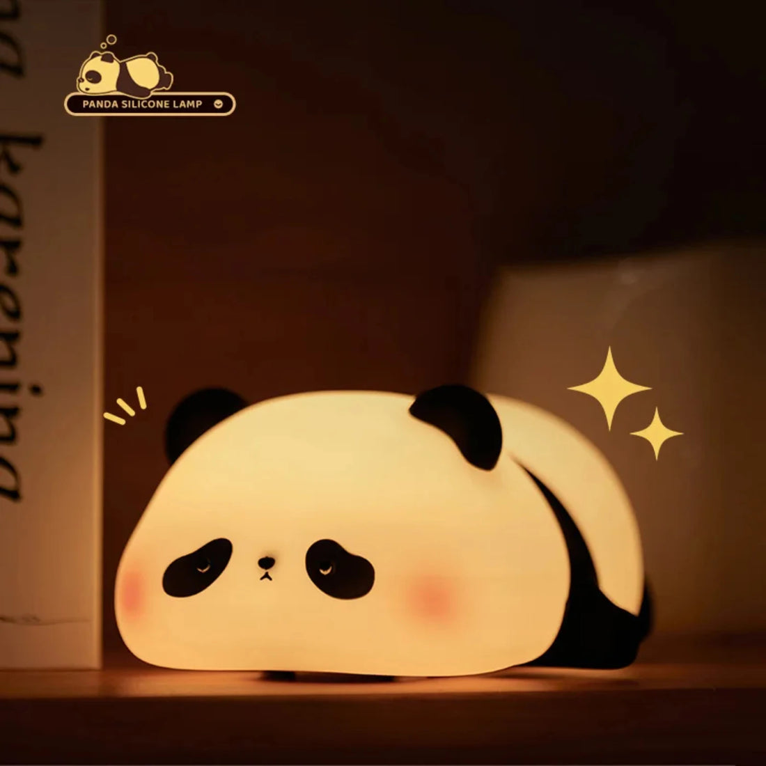 New Night Lights Cute Sheep Panda Silicone Lamp USB Rechargeable Timing Bedside Room Decor  Baby nightlight Birthday Gift