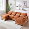 Modern Chenille U-Shaped Cloud Couch