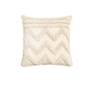 Handmade Beige & White Tassel Decorative Cushion Cover – Boho-Inspired Sofa Pillow Case (45x45cm / 30x50cm)