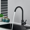 Stainless Steel Matte Kitchen Faucet Deck Sinks Faucet High Arch 360 Degree Swivel Cold Hot Mixer Water Tap