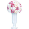 Forever Flower Rose Eternal Flower in Ceramic Vase – 15.8'' Home Decoration Gift