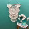 New Design Home Boho Wall Decor – Handmade Macrame Tassel Tapestry for Elegant Bohemian Decoration