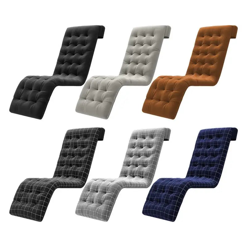 Lawn Chair Cushions – Breathable & Elastic Recliner Pads for Indoor & Outdoor Seating