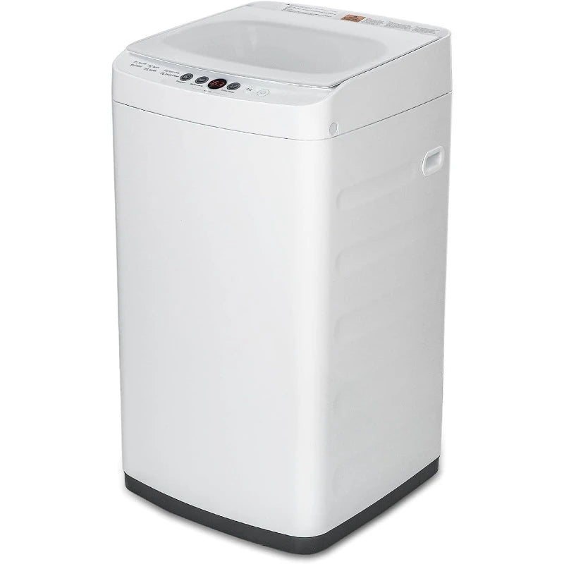 HAOYUNMA 0.9 Cu.ft Portable Washing Machine – Compact Top-Load Washer with 6 Wash Programs & LED Display